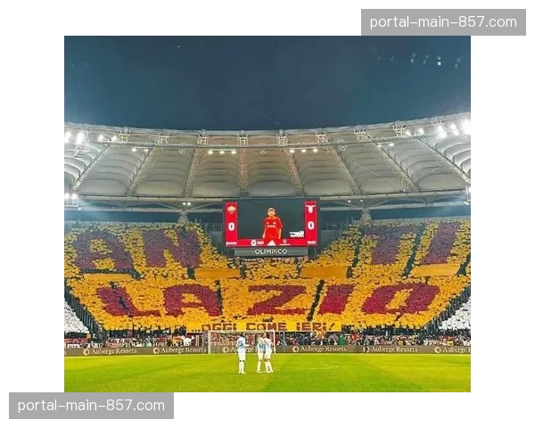 特写：威斯特法伦南看台巨幅TIFO，多特蒙德主场再现黄色波浪